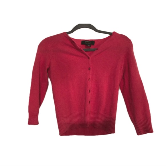 Express 100% cashmere cardigan - Picture 3 of 10